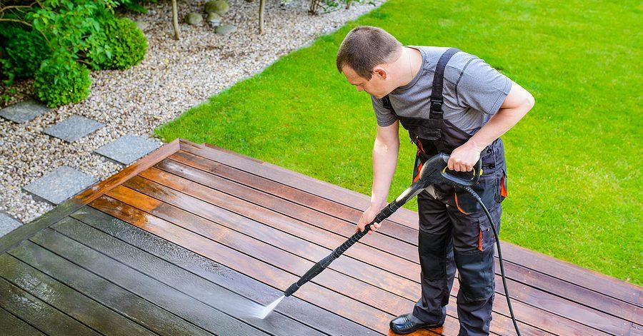 Driveway Power Wash Cleaning